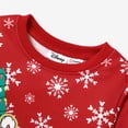 thumbnail image 4 of Disney Mickey Mouse Chandails Molletonnés à Enfiler pour Tout-Petites Filles, Personnage de Noël, Col Ras du Cou, Taille 2-6, 4 of 6