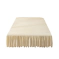 thumbnail image 2 of HHBEAUTY Solid Color Bed Skirt, Wrap-Around Elastic Ruffled Eyelet Bed Skirt Full Size Dust Ruffle, Bed Sheet Dirtproof Non-slip Protective Cover Cover, 59.1x78.7", 2 of 6