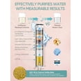 thumbnail image 4 of Cobbe Filtered Shower Head with Handheld, High Pressure 6 Spray Mode Showerhead, 4 of 5