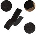 thumbnail image 4 of WIFKLSIIPG Ruban Auto-Agrippant Adhésif à Dos Adhésif - Bandes Double Face 12 Pcs (Noir), 4 of 6