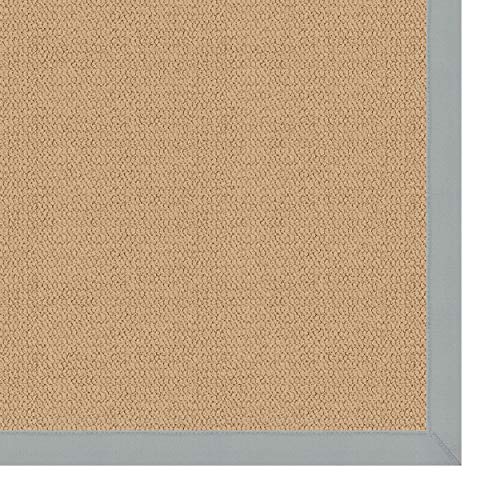 Tapis de couloir Athena sisal et bleu glacier 2 pi 6 po x 12