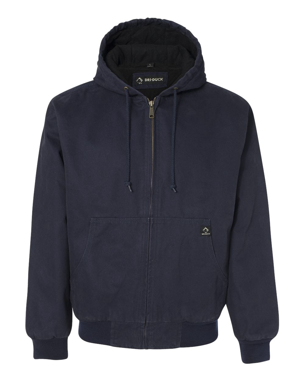 DRI DUCK Cheyenne Boulder Cloth Hooded Jacket with Tricot Quilt Lining, XL