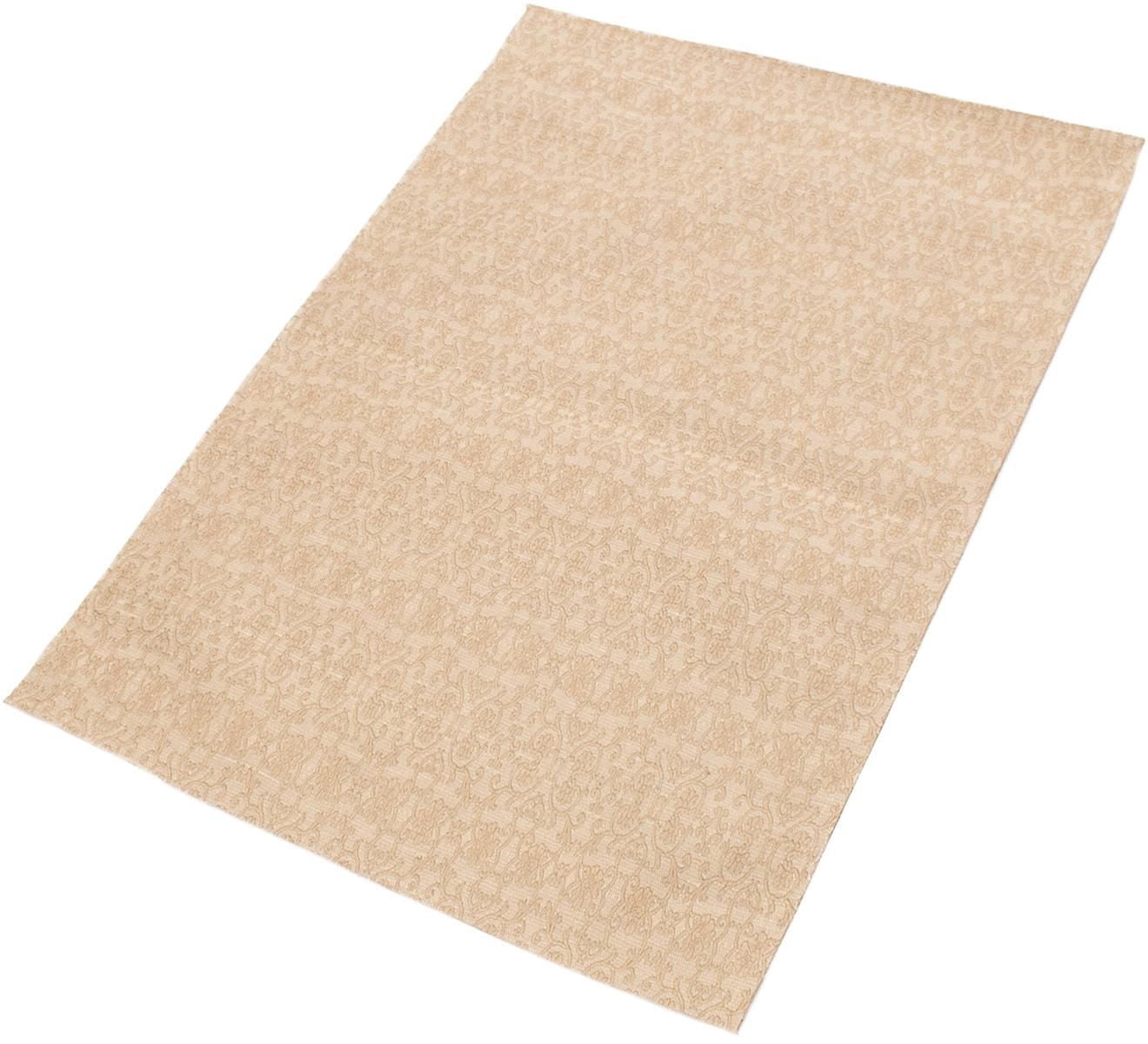 ECARPETGALLERY 4'9" x 6'8" Transitional Collage Handmade Area Rug for Living Room, Dining Room and Bedroom in Brown