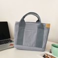 thumbnail image 4 of Canvas Mummy Bag Simple Casual Commuters Bag All-match Portable Pocket for Party, 4 of 10