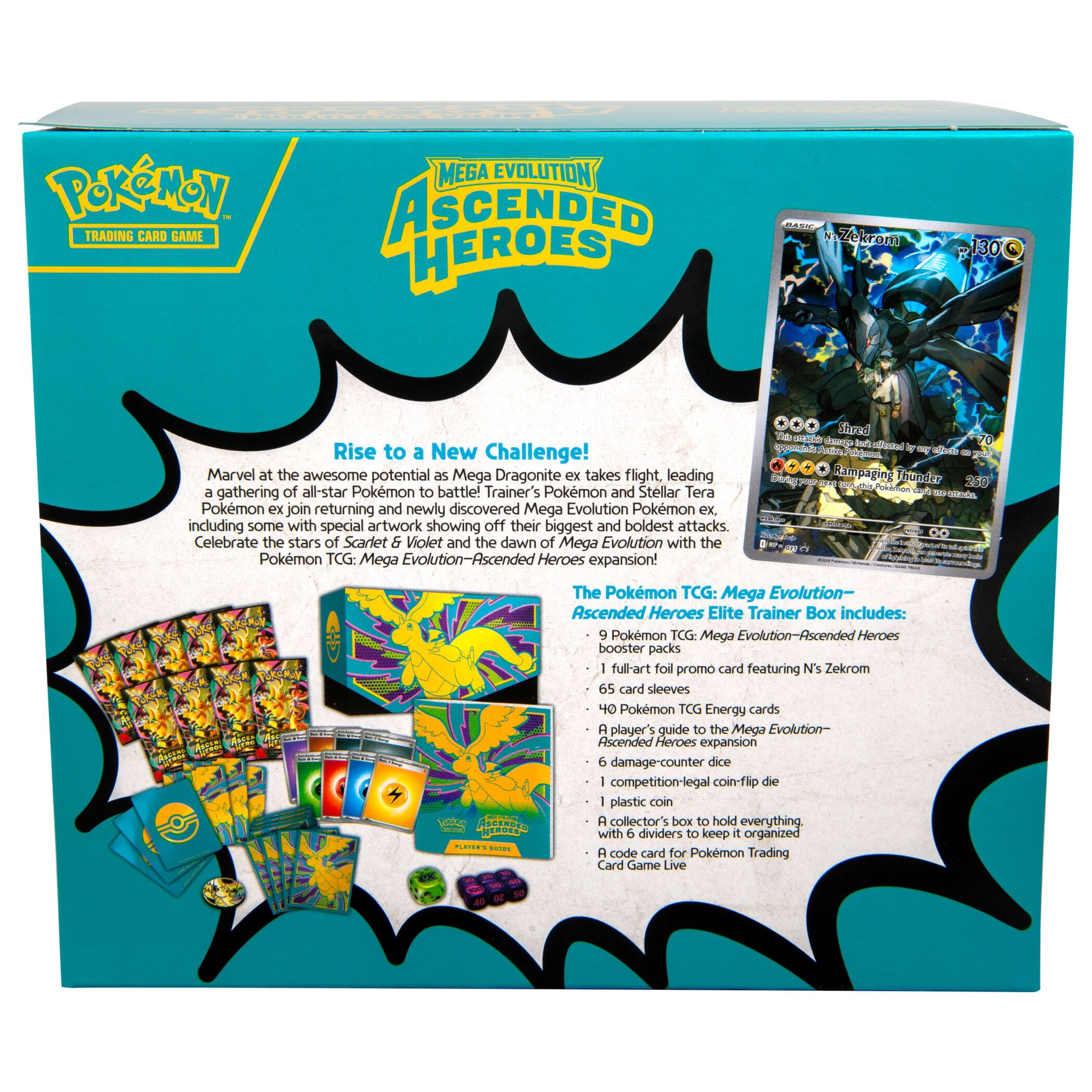 Pokémon TCG: Mega Evolution— Ascended Heroes Elite Trainer Box