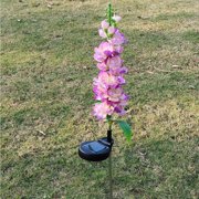 Meitianfacai Solar Garden Lights, Solar Violet-Flower Lamps, Outdoor Garden Decorative Lights Solar Garden Patio Yard Decorative Lights
