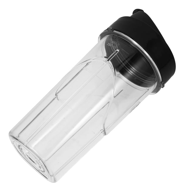 WHAMVOX 1 Set Blender Cup Replacement Plastic Cups with Lids Dishwasher Safe for Home Use and Kitchen