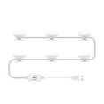 thumbnail image 1 of LED Vanity Mirror Light Bulb Mirror Front Light USB Makeup, 1 of 8