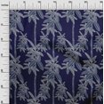 thumbnail image 3 of oneOone Georgette Viscose Blue Fabric Tropical Palm Tree Fabric For Sewing Printed Craft Fabric By The Yard 42 Inch Wide, 3 of 4