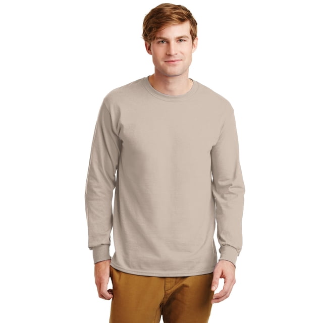 Gildan T-Shirt à Manches Longues en Coton Ultra 100 % pour Hommes G2400