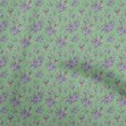 thumbnail image 1 of oneOone Viscose Jersey Green Fabric Floral Craft Projects Decor Fabric Printed By The Yard 60 Inch Wide, 1 of 4