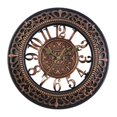 thumbnail image 1 of Rongfmy Creative Wall Clocks Non Ticking Hanging Round Clock Battery Operated for Indoor, 1 of 7