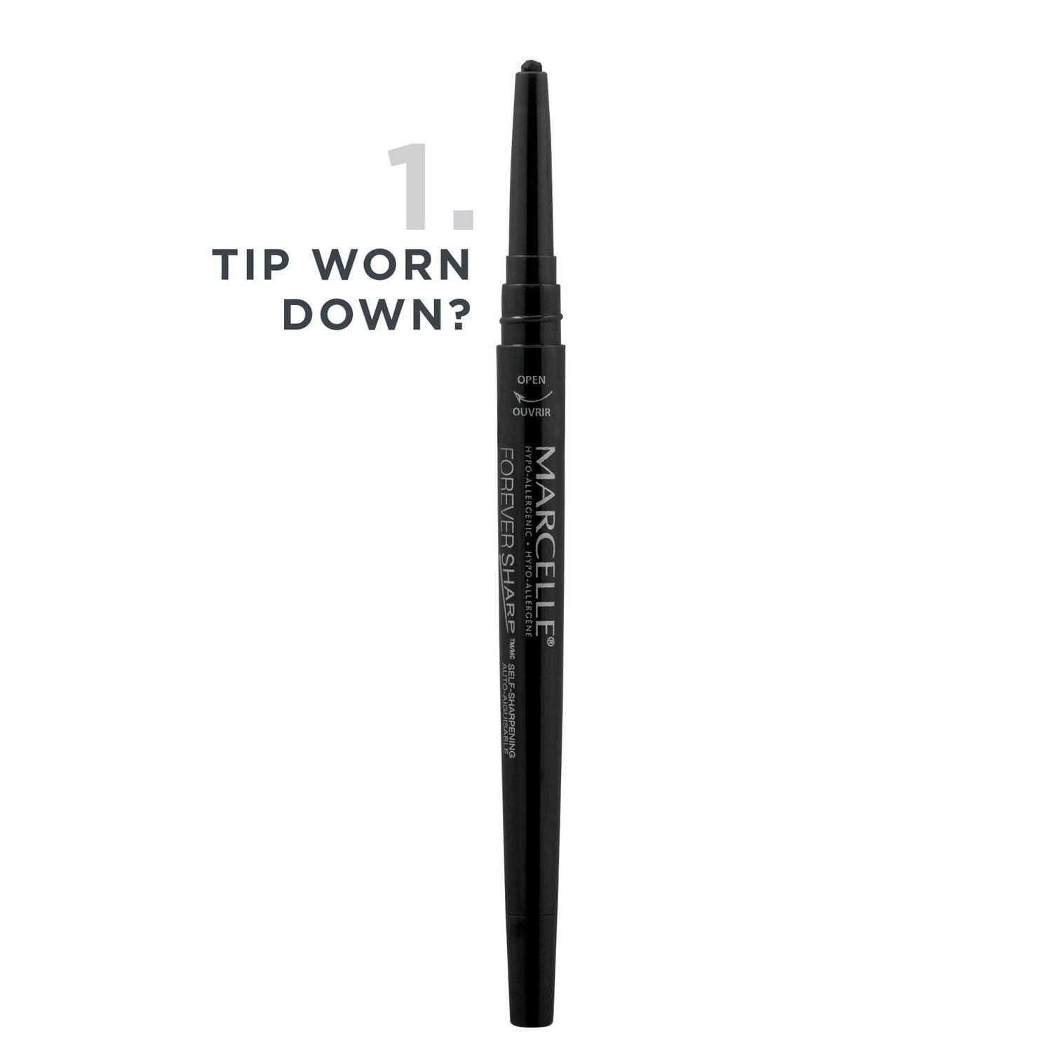 Marcelle Crayon kohl yeux hydrofuge Forever Sharp