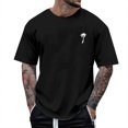 thumbnail image 1 of Ramiter T-Shirts pour Hommes T-Shirt Cool à Col Rond pour Hommes / Anti-Odeur Noir,3TG, 1 of 3