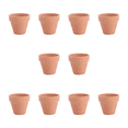 thumbnail image 1 of POINTERTECK 10Pcs 5.5x5cm Small Mini Terracotta Pot Clay Ceramic Pottery Planter Cactus Flower Pots Succulent Nursery Pots Great for Plants Crafts Wedding Favor, 1 of 6