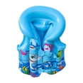 thumbnail image 1 of tamizeot Kids Inflatable Swim Vest Adjustable Buoyancy Sports Kayak Boating Water for, 1 of 6