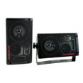 thumbnail image 1 of Pyramid 2060 300W 3-Way Car Audio Mini Box Speakers Indoor Stereo System (Pair), 1 of 6