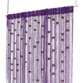 thumbnail image 1 of TIELUTT Rose Thread Door Curtain 2024 39x79 Inch String Total Curtains for Bedroom Shower Curtain for Small Shower Cold Blocking Window Curtains 6 Foot Curtains Sheer Curtains 96 Inches Long 4 Panels, 1 of 8