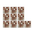 thumbnail image 1 of Birdeem 10Pc 3D Crystal Tile Stickers Diy Self-Adhesive Wall Stickers, 1 of 1