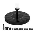 thumbnail image 1 of SXcggal Solar Outdoor Floating Bird Bath Garden Water Feature With Practical Basic Garden Lamps For Garden, 1 of 6