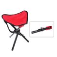 thumbnail image 4 of Chaise Trépied Pliante Portable Tabouret de Camping Pêche, 4 of 8