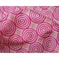 thumbnail image 4 of oneOone Silk Tabby Fabric Diamond & Circle Block Print Sewing Fabric BTY 42 Inch Wide, 4 of 4