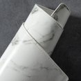 thumbnail image 4 of July Memor Marble Tissue Box Case Leather Home Car Napkin Paper Towel Container (White, 4 of 7