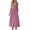 maxi dresses for women#02Pink, variant on yoeyez Womens Maxi Dress Summer 2025 Smocked Spaghetti Straps Long Sun Dress Casual Round Neck Swing A Line Dress Pockets Flowy Beach Vacation Dress Mint Green,XXL