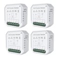thumbnail image 1 of Riwcyla Module de Commutation de Rideau Intelligent Wi-Fi Module de Modification de Rideau pour la Maison Appareil Mobile Fonction de Partage de Minuterie Application Télécommandes Contrôle Compatible avec Commande Vocale à Domicile, 1 of 6