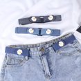 thumbnail image 2 of SUTENGDA Women‘s Belt Summer Jeans Versatile Elastic Decorative Belt, 2 of 9