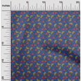 thumbnail image 1 of oneOone Cotton Poplin Fabric Leaves & Floral Block Decor Fabric Printed BTY 56 Inch Wide, 1 of 4