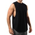 thumbnail image 1 of Sport Débardeur Sans Manches à Encolure Ronde pour Homme, Mode Décontractée d'Été, Uni, 1 of 1