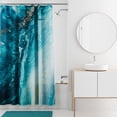 thumbnail image 1 of Mainstays Molten 70" x 72" Fabric Shower Curtain and Hooks Set, 1 of 6