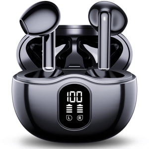 VEATOOL Wireless In-Ear Earbuds, Hi-Fi Stereo 3D Bass Ear Buds, 4 ENC Noise Cancelling Mic, 36Hrs Playing Time, IP7 Waterproof