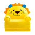 thumbnail image 1 of Infant Couch Cover, Foldable Furniture Protector Sofa Bed Cover Washable Cartoon Yellow Lion, 1 of 9