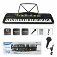 thumbnail image 3 of Electronic Piano Keyboard 61 Piano with Mic Keyboard AU, 3 of 8