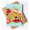 thumbnail image 1 of Cartes de Vœux Pizza Italie Tomate Ail Vous Tes Invités Invitations, 1 of 3