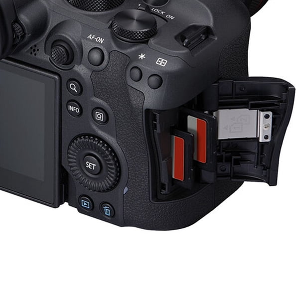 Canon EOS R6 Mark II Mirrorless Camera (Body) with 2 Pack 64GB