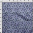 thumbnail image 4 of oneOone Velvet Violet Fabric Floral Retro Sewing Material Print Fabric By The Yard 58 Inch Wide, 4 of 5