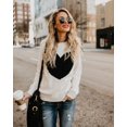 thumbnail image 1 of Women's Sweater Large Size Love Sweater Long Sleeve Top, 1 of 1