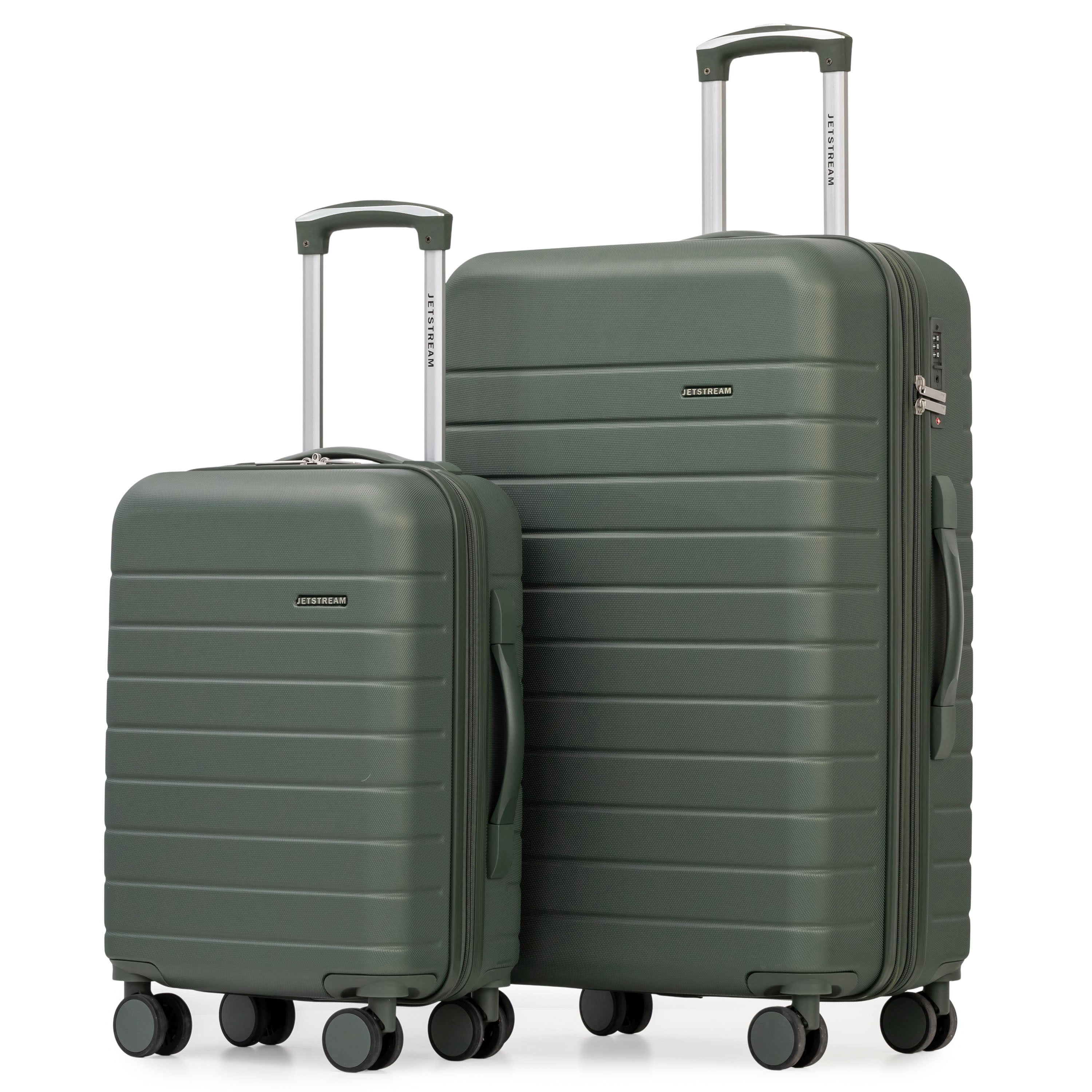 JetStream® Ensemble de Valises Rigides 2 pièces : Valise moyenne 26" et Bagage à Main