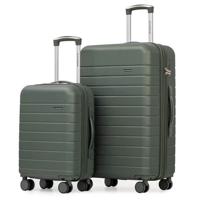 JetStream® Ensemble de Valises Rigides 2 pièces : Valise moyenne 26" et Bagage à Main