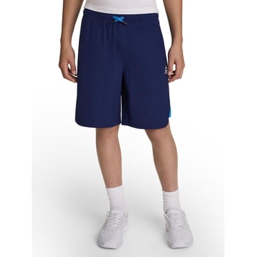 Reebok Boys Pace Breaker Training Shorts with Pockets, 7" Inseam