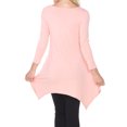 thumbnail image 4 of (coralpink, m) - Tunique Unie pour Femme, 4 of 5