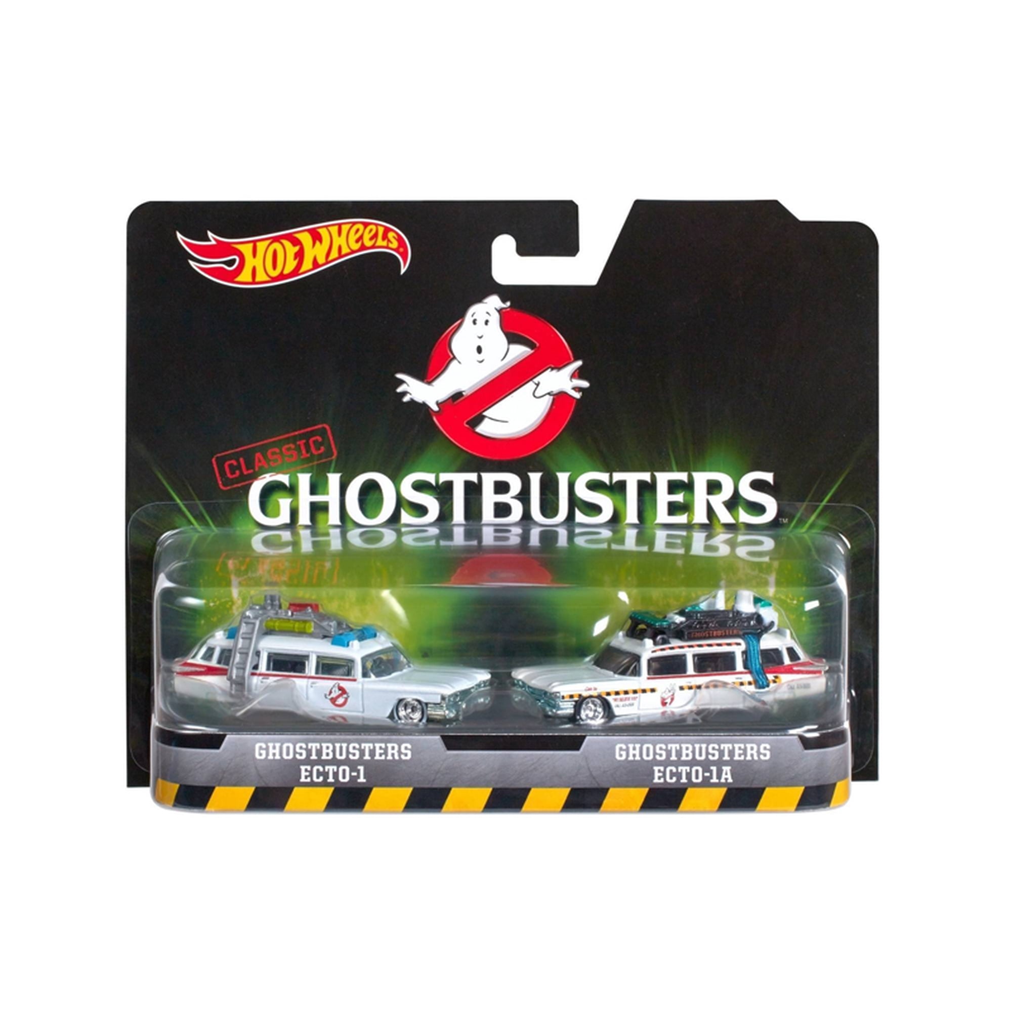 Hot wheels Ghostbusters Ecto 1 and Ecto 1A Set of 2 Cars Diecast