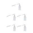 thumbnail image 2 of QualitChoice Chat Teaser Bâton Léger Portable Chats Jouet Réutilisable Shinny Exercice Exquis Imperméables Animaux de Compagnie Bâtons Interactifs Rose 5PCS, 2 of 6