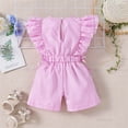 thumbnail image 4 of TopLLC Tout-Petits Bébés Filles Garçons Manches Courtes T-Shirt Imprimé Couleur Col Rond Combinaison Barboteuse Pantalon Fille, 4 of 9