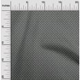 thumbnail image 2 of oneOone Georgette Viscose Gris Tissu Géométrique Robe Tissu Tissu Imprimé par la Cour 42 Pouces de Large, 2 of 5