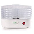 thumbnail image 1 of NutriChef Food Dehydrator Machine - Professional Electric Multi-Tier Food Preserver, Meat or Beef Jerky Maker, Fruit /Vegetable Dryer with 5 Stackable Trays, High-Heat Circulation - (PKFD06), 1 of 8