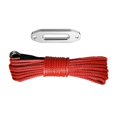 thumbnail image 1 of 6mm*15m 1/4" X 50ft ATV Winch Line Add 4000lbs Hawse Fairlead,Synthetic Rope,Boat Winch Rope,Winch Cable ,Easy to Use, 1 of 5